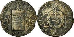 World Coins - Coin, France, 2 sols aux balances daté, 2 Sols, 1793, Limoges,