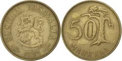 World Coins - Finland, 50 Markkaa, 1953, Aluminum-Bronze, , KM:40