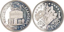 World Coins - Germany, Medal, 17,5 Euro, Weltzeituhr Alexanderplatz, Berlin, , Silver