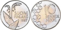 World Coins - Coin, Finland, 10 Pennia, 1997, , Copper-nickel, KM:65