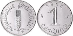 World Coins - Coin, France, Épi, Centime, 1988, Paris, série FDC, , Stainless