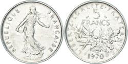 World Coins - Coin, France, 5 Francs, 1970