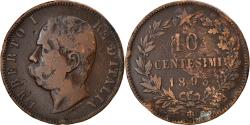 World Coins - Coin, Italy, Umberto I, 10 Centesimi, 1893, Birmingham, , Copper