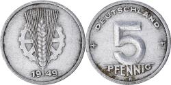 World Coins - Coin, GERMAN-DEMOCRATIC REPUBLIC, 5 Pfennig, 1949