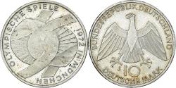 World Coins - Coin, GERMANY - FEDERAL REPUBLIC, 10 Mark, 1972, Hamburg, , Silver