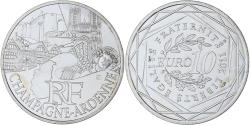 World Coins - France, 10 Euro, Euros des régions, 2011, Paris, Champagne-Ardenne,