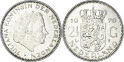 World Coins - Coin, Netherlands, 2-1/2 Gulden, 1970