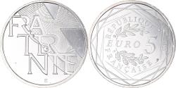 World Coins - France, 5 Euros, 2013, Fraternité, , Silver, Gadoury:EU647