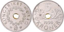 World Coins - Coin, Norway, 5 Kroner, 1998