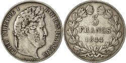 World Coins - Coin, France, Louis-Philippe, 5 Francs, 1844, Strasbourg, , Silver