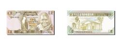 World Coins - Banknote, Zambia, 2 Kwacha, 1980-1986, Undated (1980-1988), KM:24c, UNC(65-70)