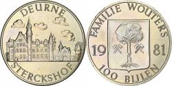 World Coins - Belgium, Token, 100 Bijlen - Deurne, 1981, Nickel-brass,