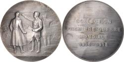 World Coins - France, Medal, Le général Mangin devant Douaumont, History,