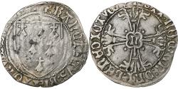 World Coins - Duchy of Brittany, François II, Gros à l'écu, 1458-1488, Nantes, Silver