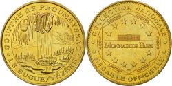 World Coins - France, Token, Touristic token, Audrix - Gouffre de Proumeyssac n°1, 2004, MDP