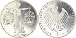 World Coins - Coin, GERMANY - FEDERAL REPUBLIC, 10 Mark, 2000, Berlin, BE, , Silver
