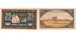 World Coins - Germany, Brehna, 25 Pfennig, UNC(63)