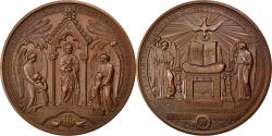 World Coins - France, Medal, French Third Republic, Religions & beliefs, 1879,