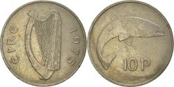 World Coins - Coin, IRELAND REPUBLIC, 10 Pence, 1975