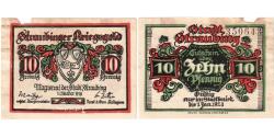 World Coins - Germany, Straubing, 10 Pfennig, 1918-10-01, VF(20-25)