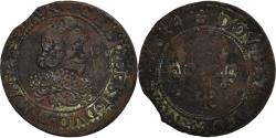 World Coins - Coin, FRENCH STATES, NEVERS & RETHEL, Charles of Gonzaga, Double Tournois, 1634