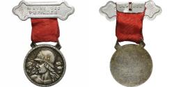World Coins - France, Medal, Oeuvre des Pupilles des Sapeurs Pompiers Français, Silvered