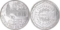 World Coins - France, 10 Euro, 2011, Monnaie de Paris, Nord-Pas De Calais, , Silver