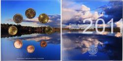 World Coins - Estonia, Euro-Set, 2011, BU,