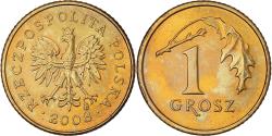 World Coins - Coin, Poland, Grosz, 2008, Warsaw, , Brass, KM:276