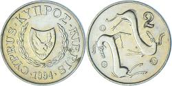 World Coins - Coin, Cyprus, 2 Cents, 1994