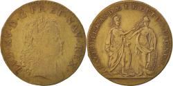 World Coins - France, Token, Royal, Fontarabie, Louis XV, Politics, Society, War,