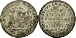 World Coins - Coin, France, Lefevre Lesage, 10 Sols, 1792, , Silver, KM:Tn19