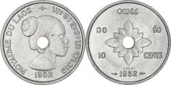 World Coins - Coin, Lao, Sisavang Vong, 10 Cents, 1952, Paris, , Aluminium, KM:E1