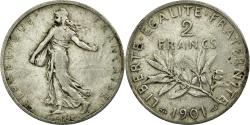 World Coins - Coin, France, Semeuse, 2 Francs, 1901, Paris, , Silver, KM:845.1