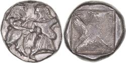 Ancient Coins - Coin, Thraco-Macedonian Region, Berge, Stater, 525-480 BC, , Silver