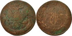 World Coins - Coin, Russia, Catherine II, 5 Kopeks, 1786, Ekaterinbourg, , Copper
