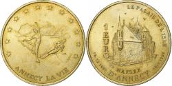 World Coins - France, Euro, Annecy - Le Palais de l'Isle, 1998,