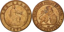 World Coins - Coin, Spain, Provisional Government, 10 Centimos, 1870, Madrid,