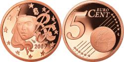 World Coins - France, 5 Euro Cent, 2009, Paris, Proof, , Copper Plated Steel