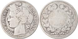 World Coins - Coin, France, Cérès, 2 Francs, 1870, Bordeaux, , Silver, KM:816.2