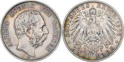 World Coins - German States, SAXONY-ALBERTINE, Albert, 2 Mark, 1902, Muldenhütten, Silver