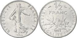 World Coins - Coin, France, Semeuse, 1/2 Franc, 1973, Paris, , Nickel, KM:931.1