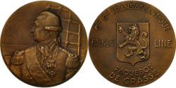 World Coins - France, Medal, Compagnie Générale Transatlantique, Paquebot De Grasse