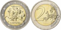 World Coins - Lithuania, 2 Euro, BU, 2015, Vilnius, Bi-Metallic,