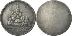 World Coins - France, Medal, Uniface, Convention, Commune Affranchie, An 2, , Tin