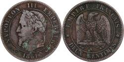 World Coins - France, Napoleon III, 2 Centimes, Napoléon III, 1861, Bordeaux, Bronze