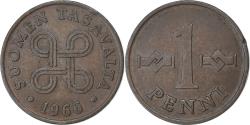 World Coins - Finland, Penni, 1966, Copper, , KM:44