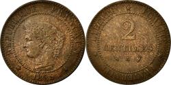 World Coins - Coin, France, Cérès, 2 Centimes, 1889, Paris, , Bronze, KM:827.1