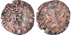 World Coins - Coin, France, DOMBES, Henri II de Montpensier, Liard, 1608, Trévoux,
