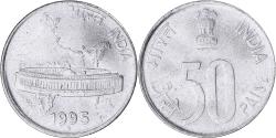 World Coins - Coin, INDIA-REPUBLIC, 50 Paise, 1995, , Acier inoxydable, KM:69